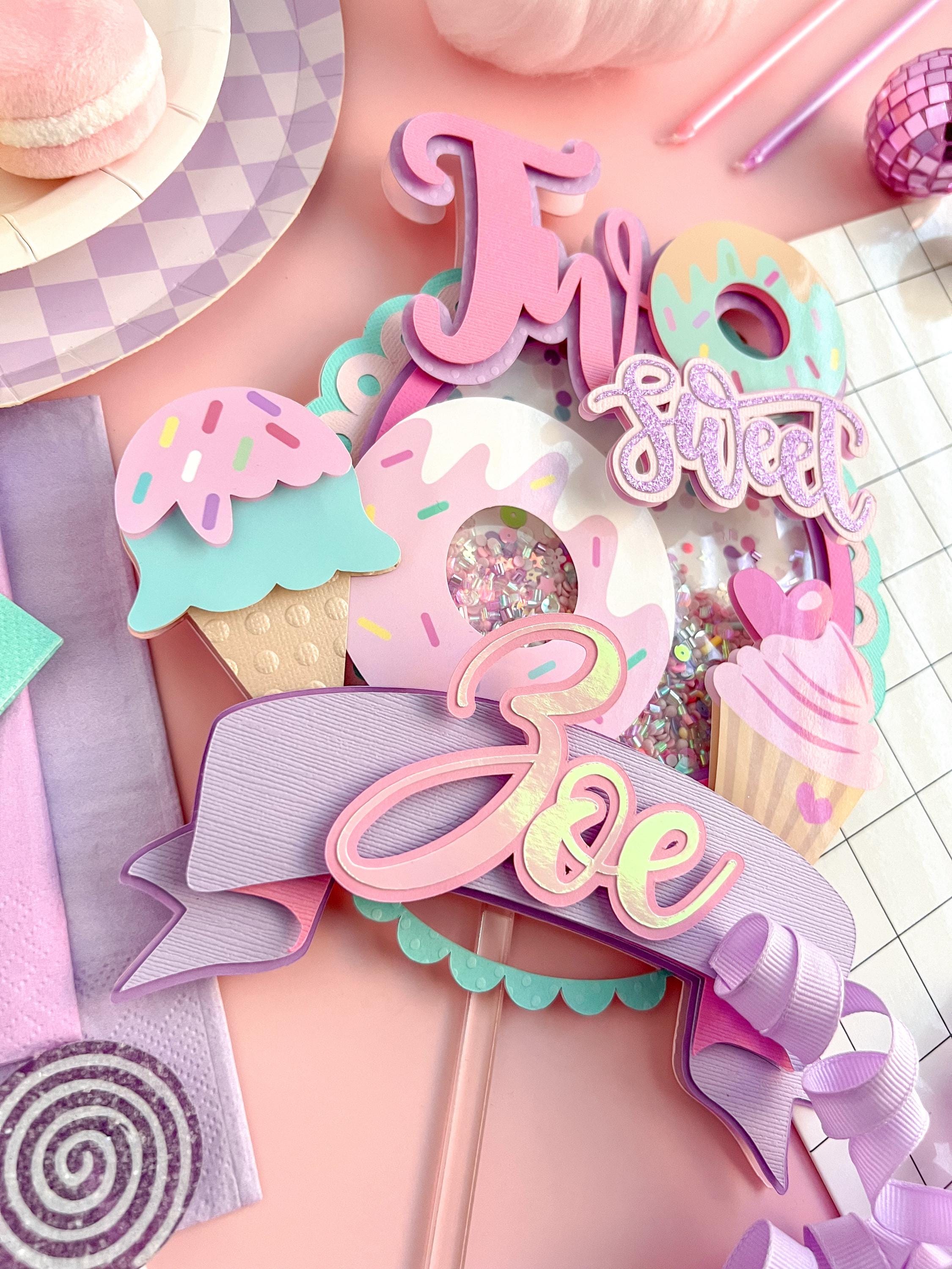 Two sweet cake topper