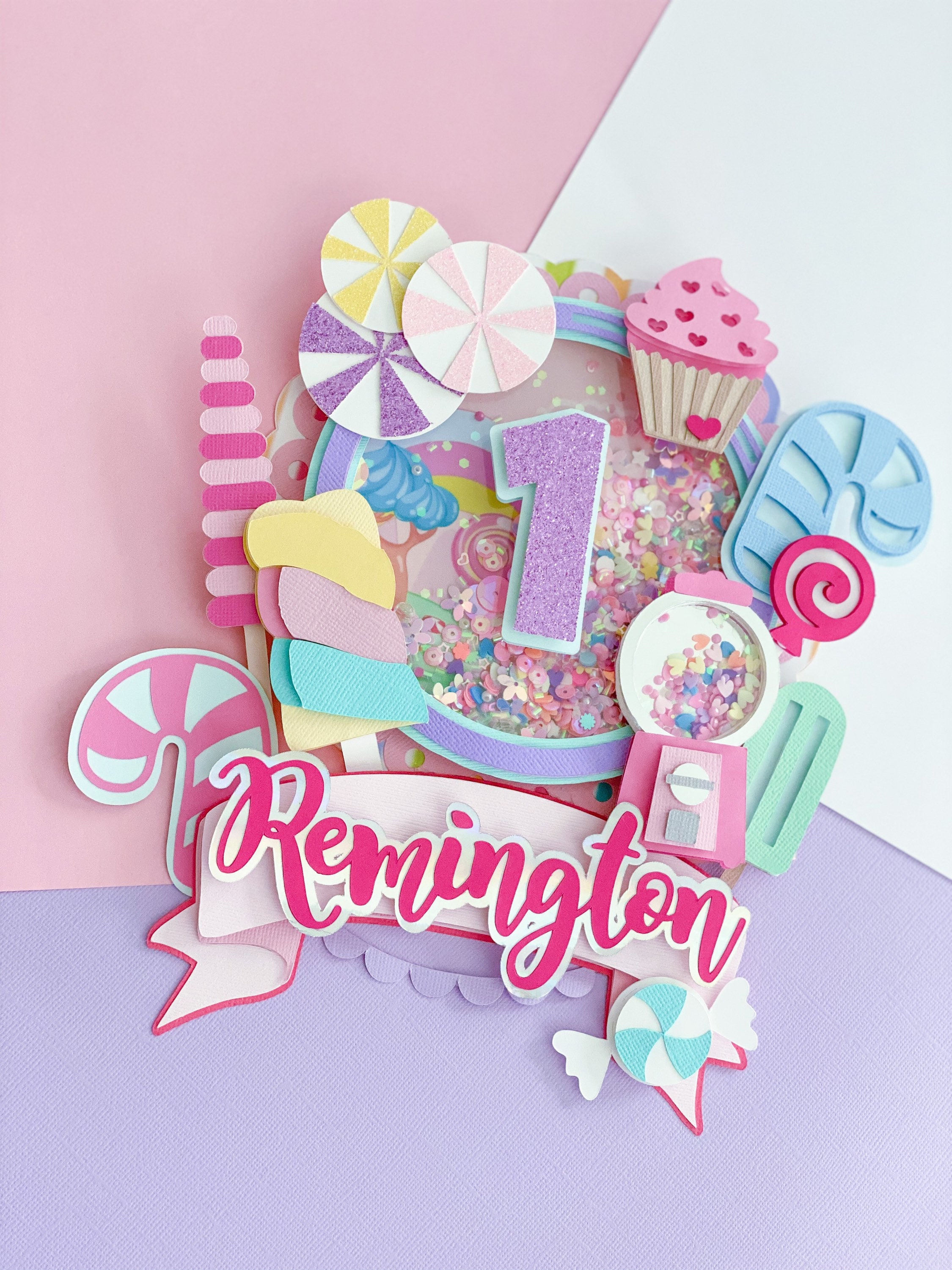 Candyland First Birthday Candyland high chair banner candy Etsy