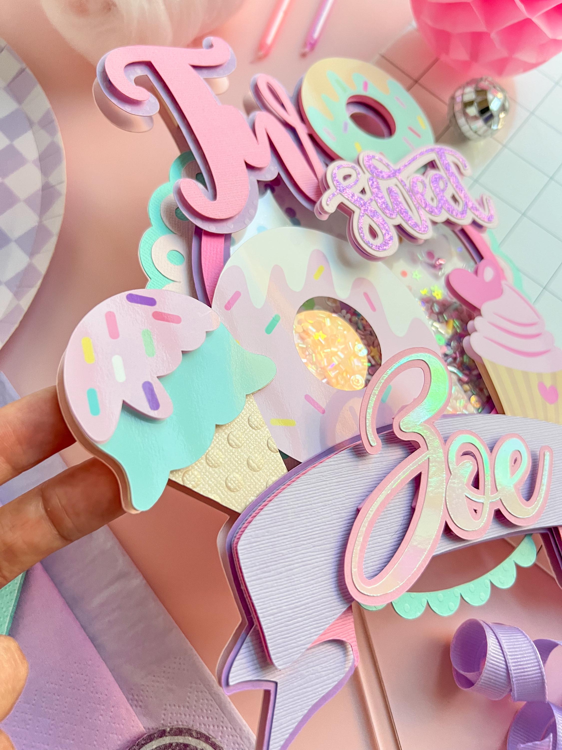 Two sweet cake topper
