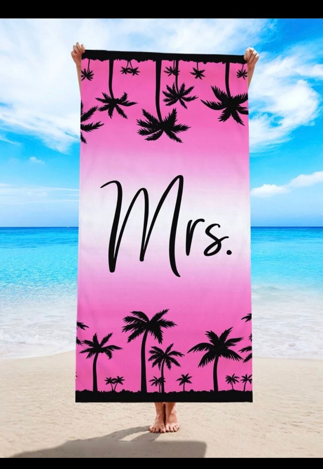 Mr. and Mrs. Towels Honeymoon Towels Wedding Gifts Bride Etsy