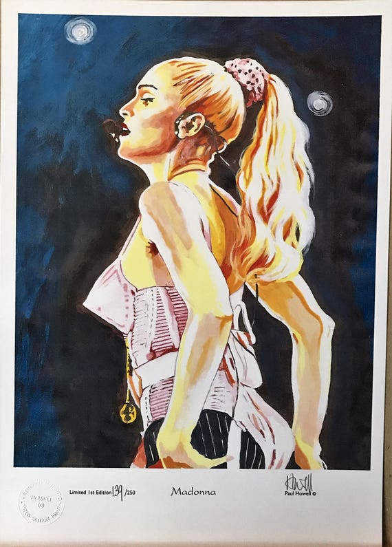 Madonna in Gautier Bustier