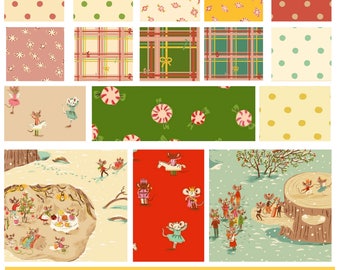 Heather Ross - Sugarplum - Full 16 PC - Fat Quarter Bundle - HY Bundle - Yard Bundle++