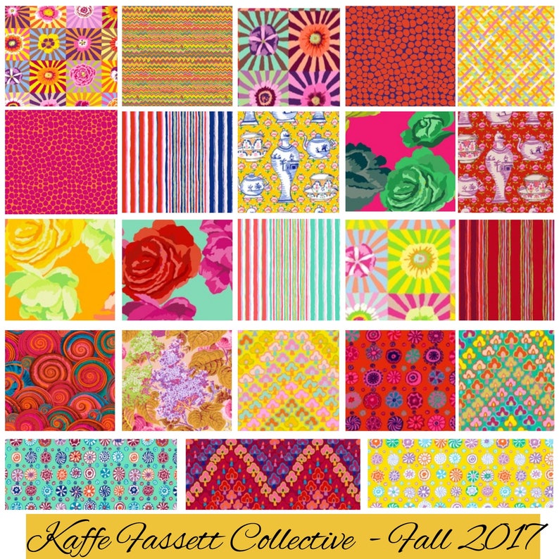 Whirligig Kaffe Fassett Fall 2017 Yellow Item # PWGP166.YELLO