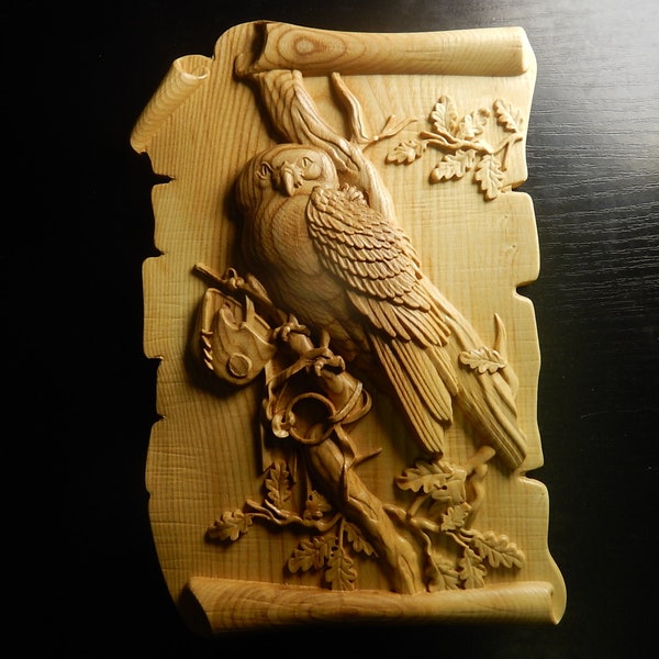 Carved Wood Wall Plaques Etsy