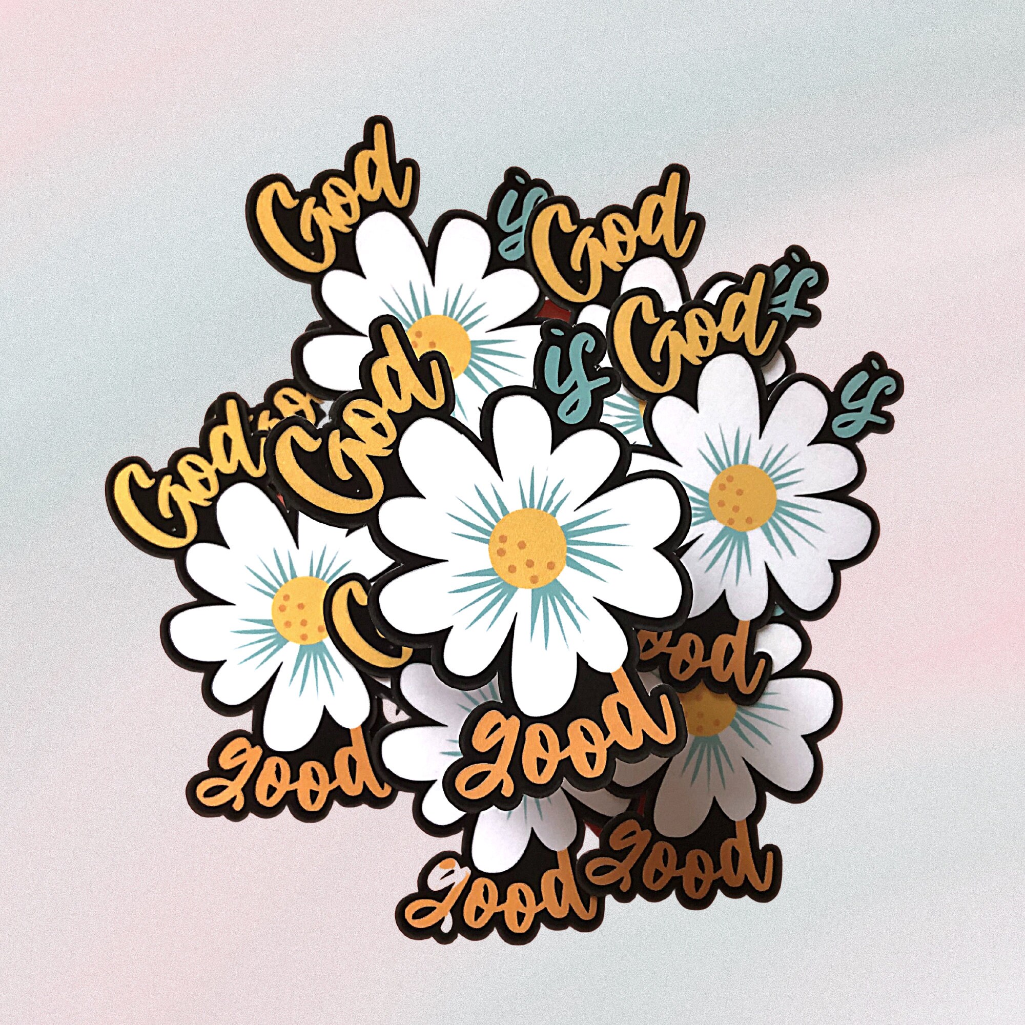 God Window Sticker God is Good Sticker | Christian Sticker | Waterproof Sticker | Faith ...
