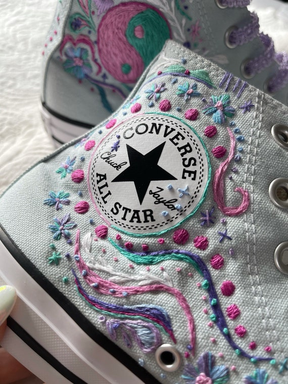 pastel converse shoes