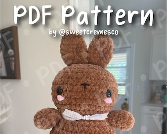 Bunny Crochet Pattern PDF Download