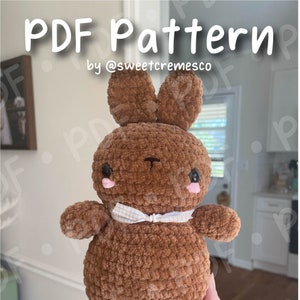 Bunny Crochet Pattern PDF Download