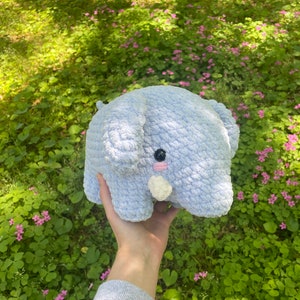 Peanut the Elephant Crochet Pattern PDF Download image 6