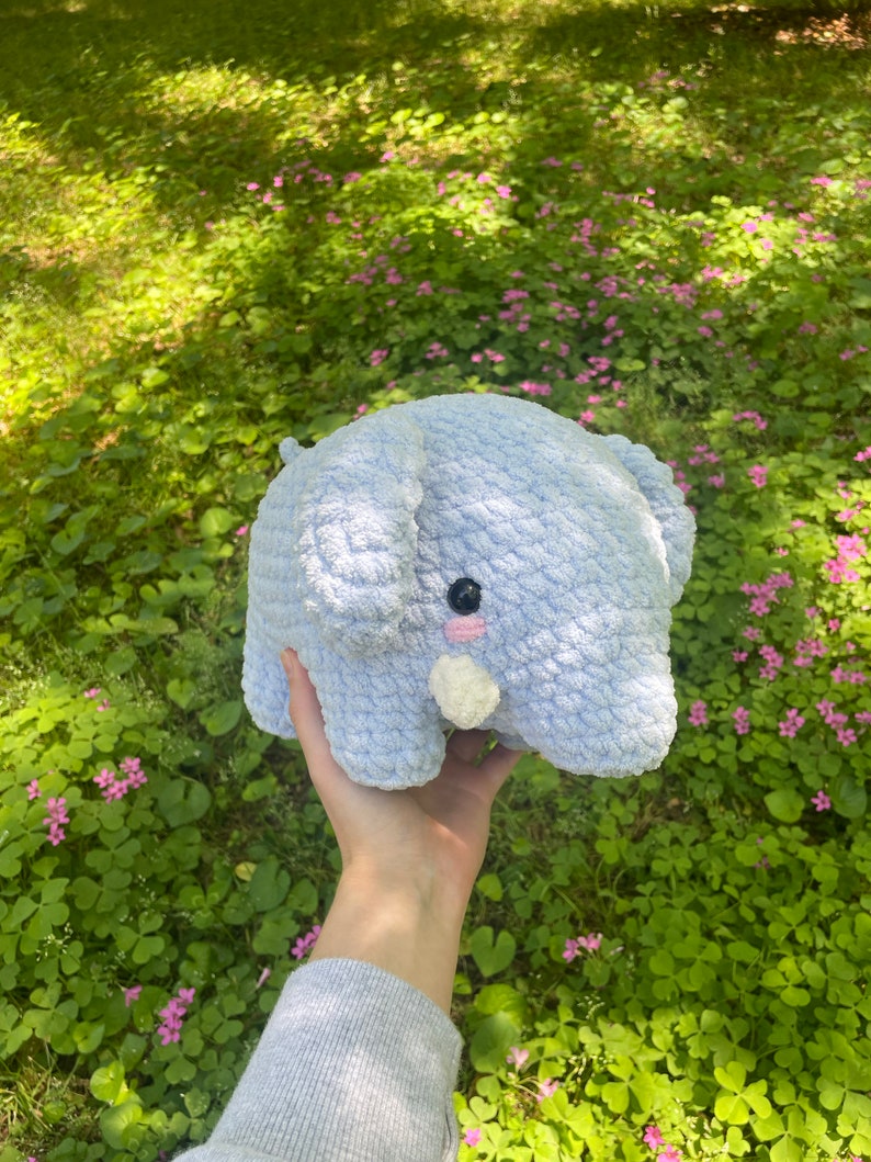 Peanut the Elephant Crochet Pattern PDF Download image 6