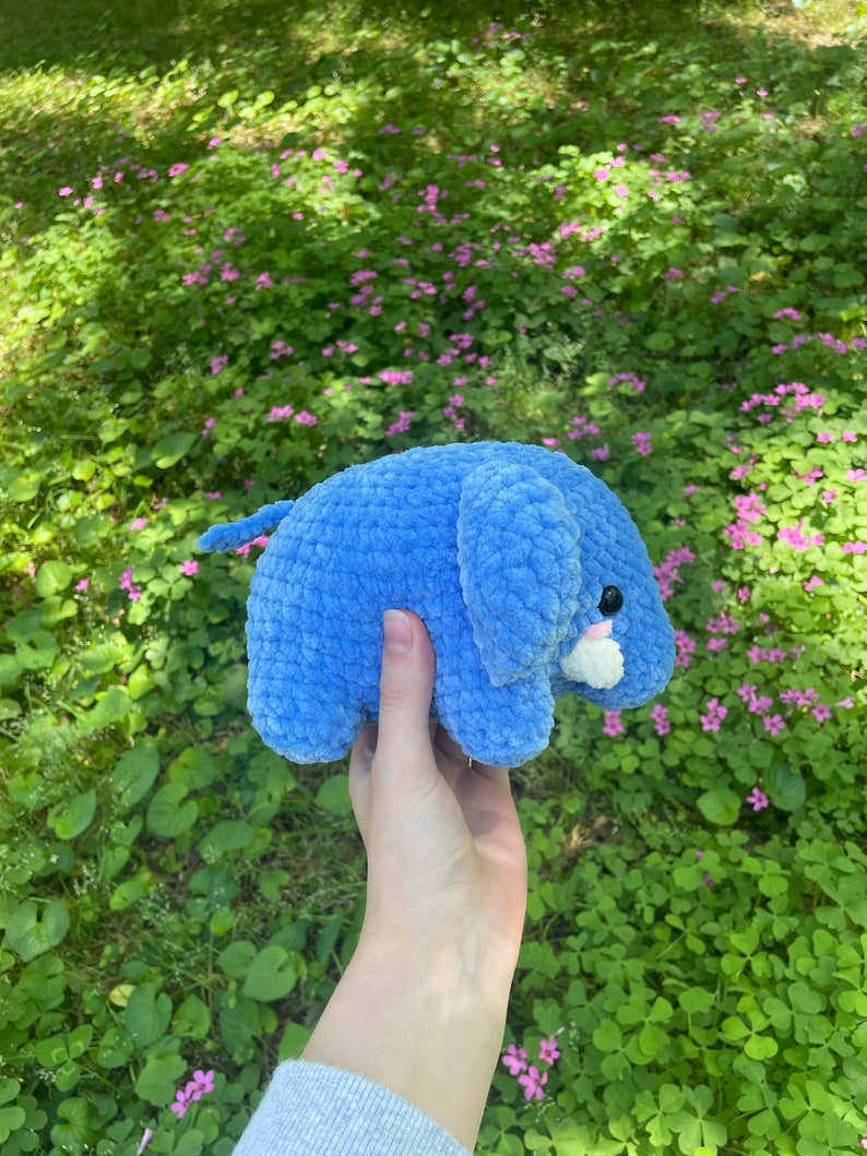 Peanut the Elephant Crochet Pattern PDF Download image 4