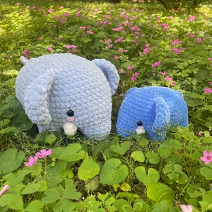 Peanut the Elephant Crochet Pattern PDF Download image 2