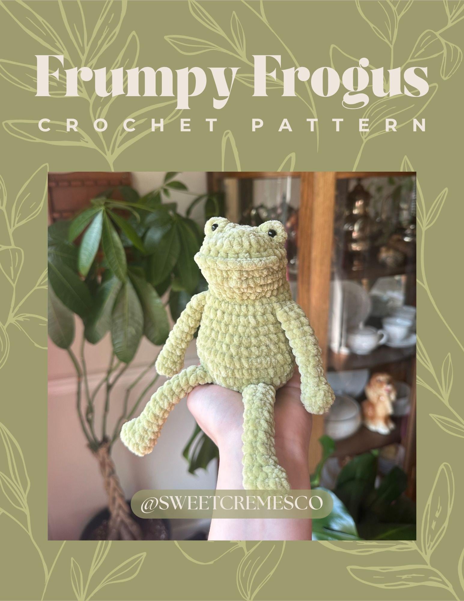 Jellycat fergus frog - Etsy 日本