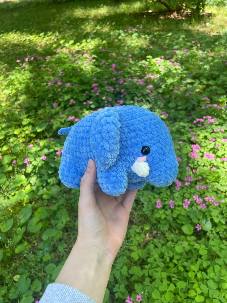 Peanut the Elephant Crochet Pattern PDF Download image 5