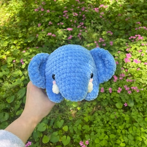 Peanut the Elephant Crochet Pattern PDF Download image 3