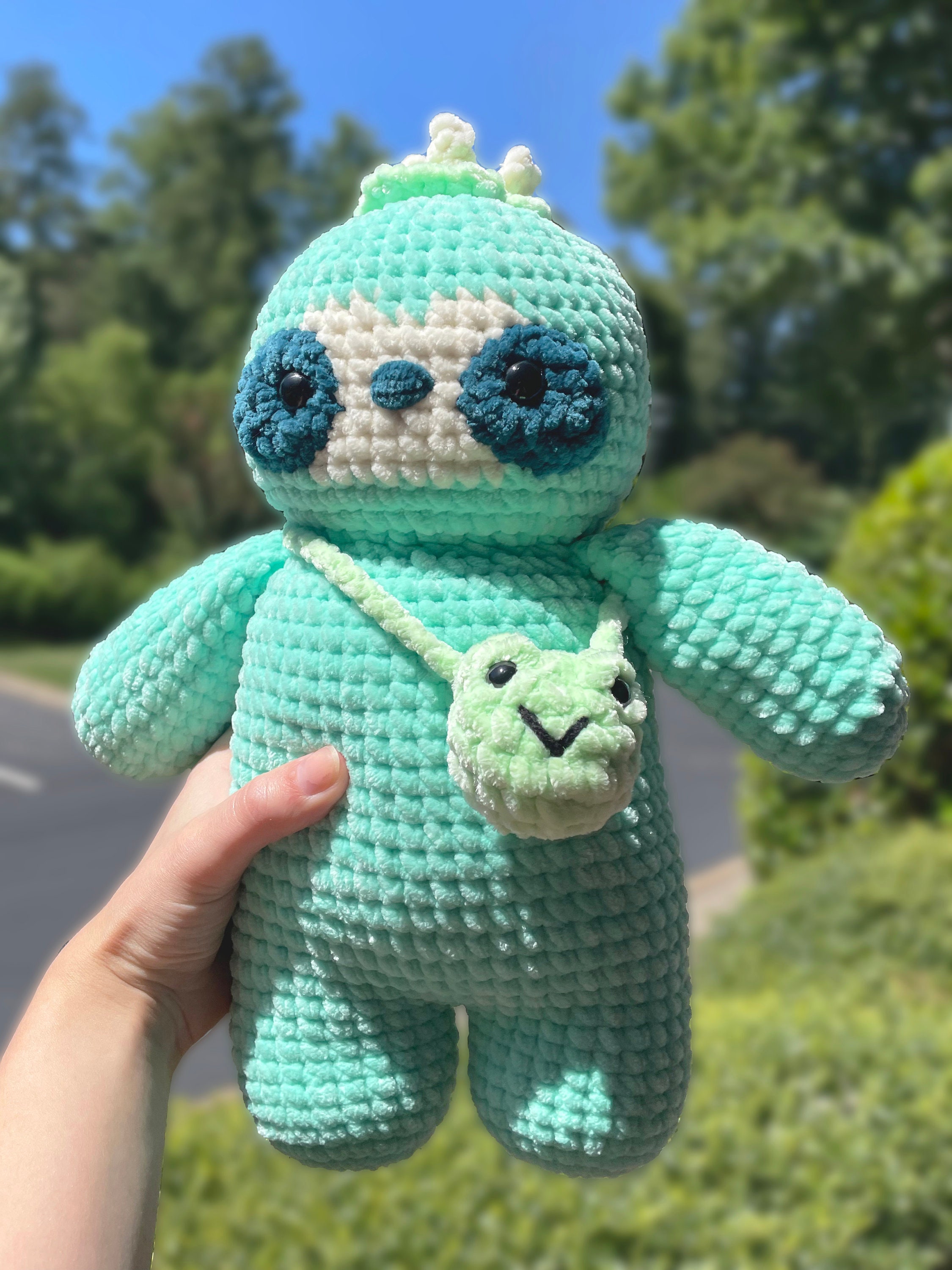 Sleepy Sloth Crochet Pattern PDF Download - Etsy