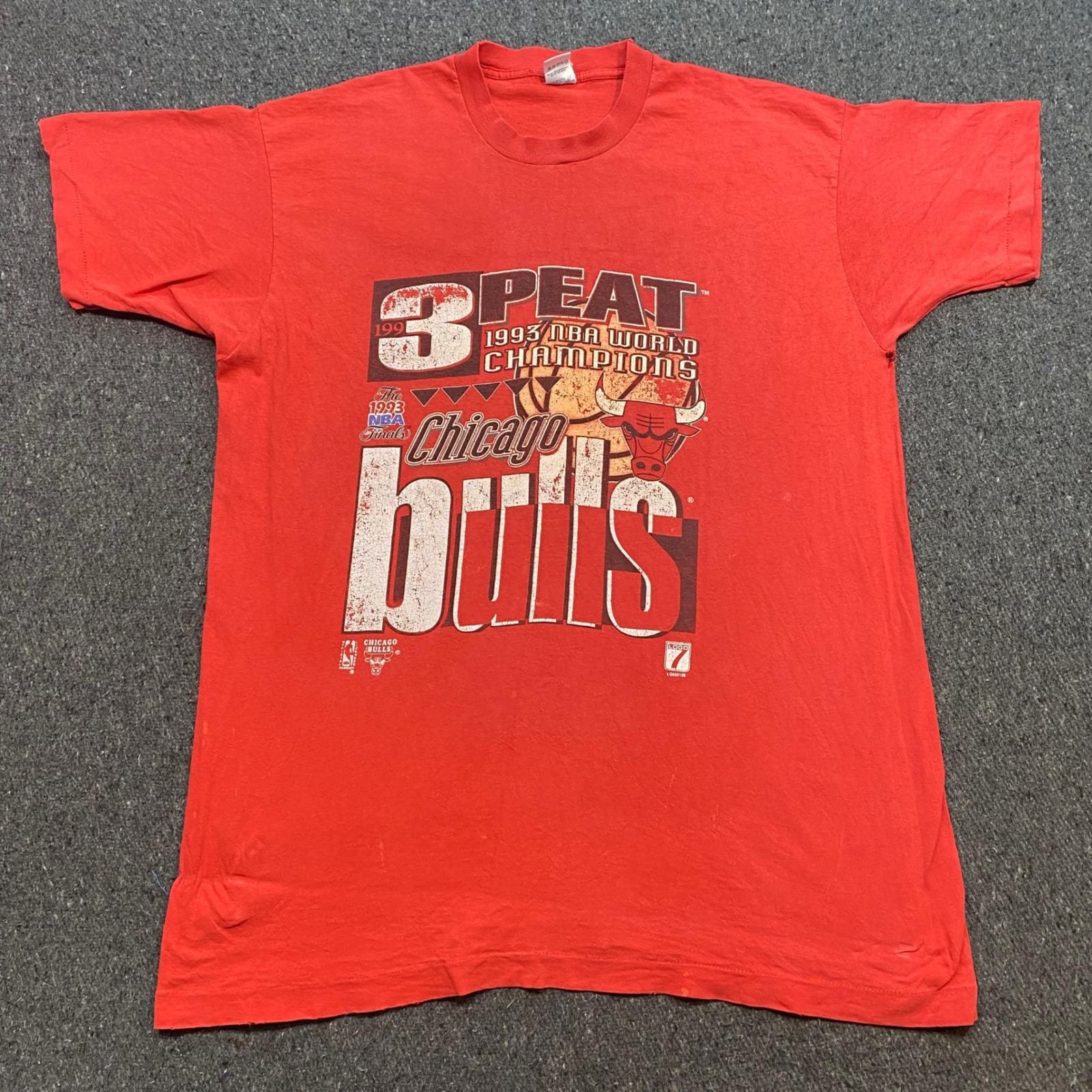 Vintage Chicago Bulls 1993 Shirt - Etsy