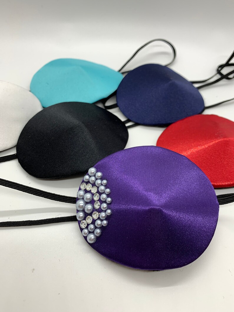 Buy Eye Patch With Jewel/pearl Embellishment Eyepatch Online in India