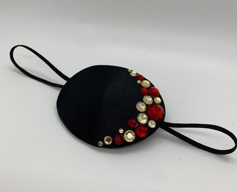 Eye Patch With Embellishments Eyepatch With Jewels Pirate Etsy