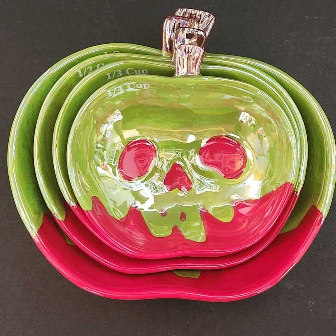 Disney Villains Poison Apple Measuring Cups - Etsy