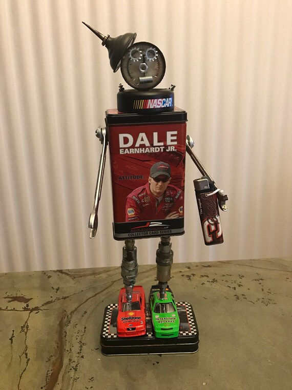 Dale Earnhardt Jr Robot Like Hand Made Custom Little Guys1 Etsy Dale Earnhardt Jr Robot Like Hand Made Custom Little Guys1 Etsy