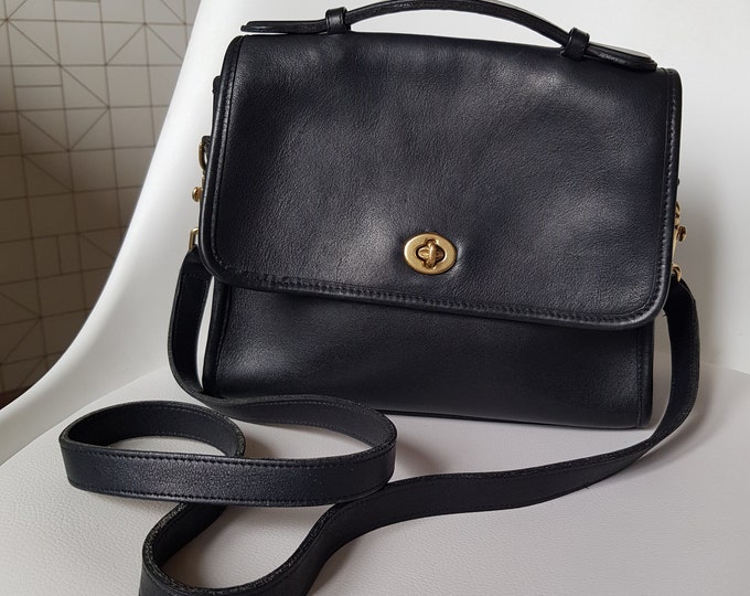 Vintage Coach Court Bag Coach 9870 Coach Top Handle Leather Bag Vintage Coach Court Bag Coach 9870 Coach Top Handle Leather Bag