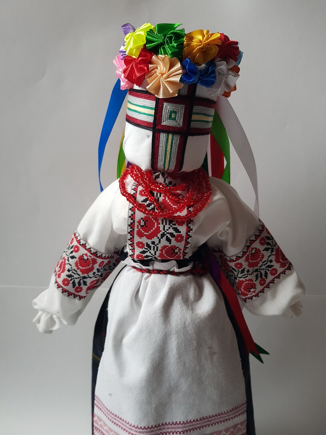 Handmade Motanka Doll on Wood StendMotanka DollUkrainian Etsy