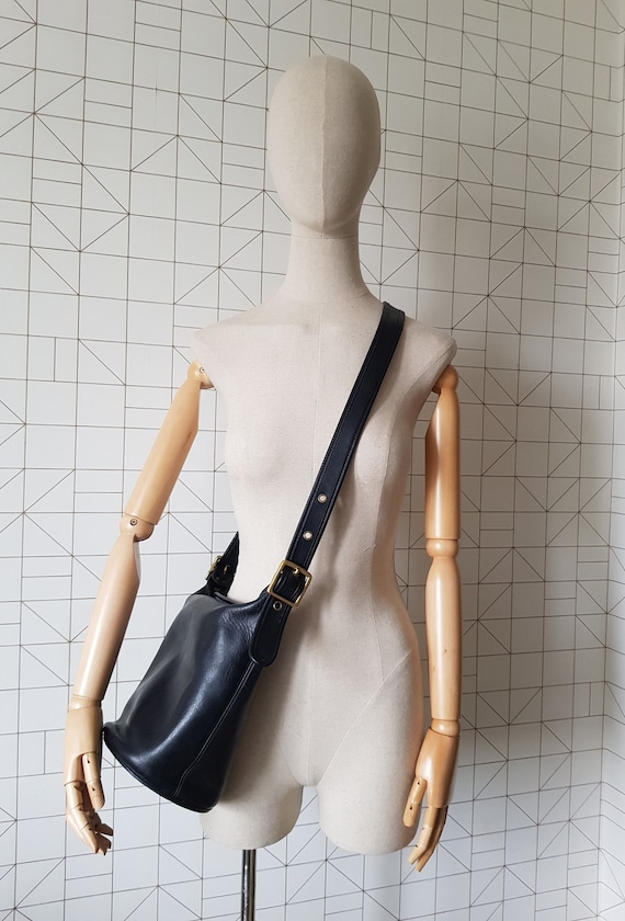 Coach Bucket Bag Authentic Coach Bucket Bag Leather Handbag Black Leather Bag Leather Cross Body Bag Coach Bucket XL Size Bucket Bag Etsy Ireland
