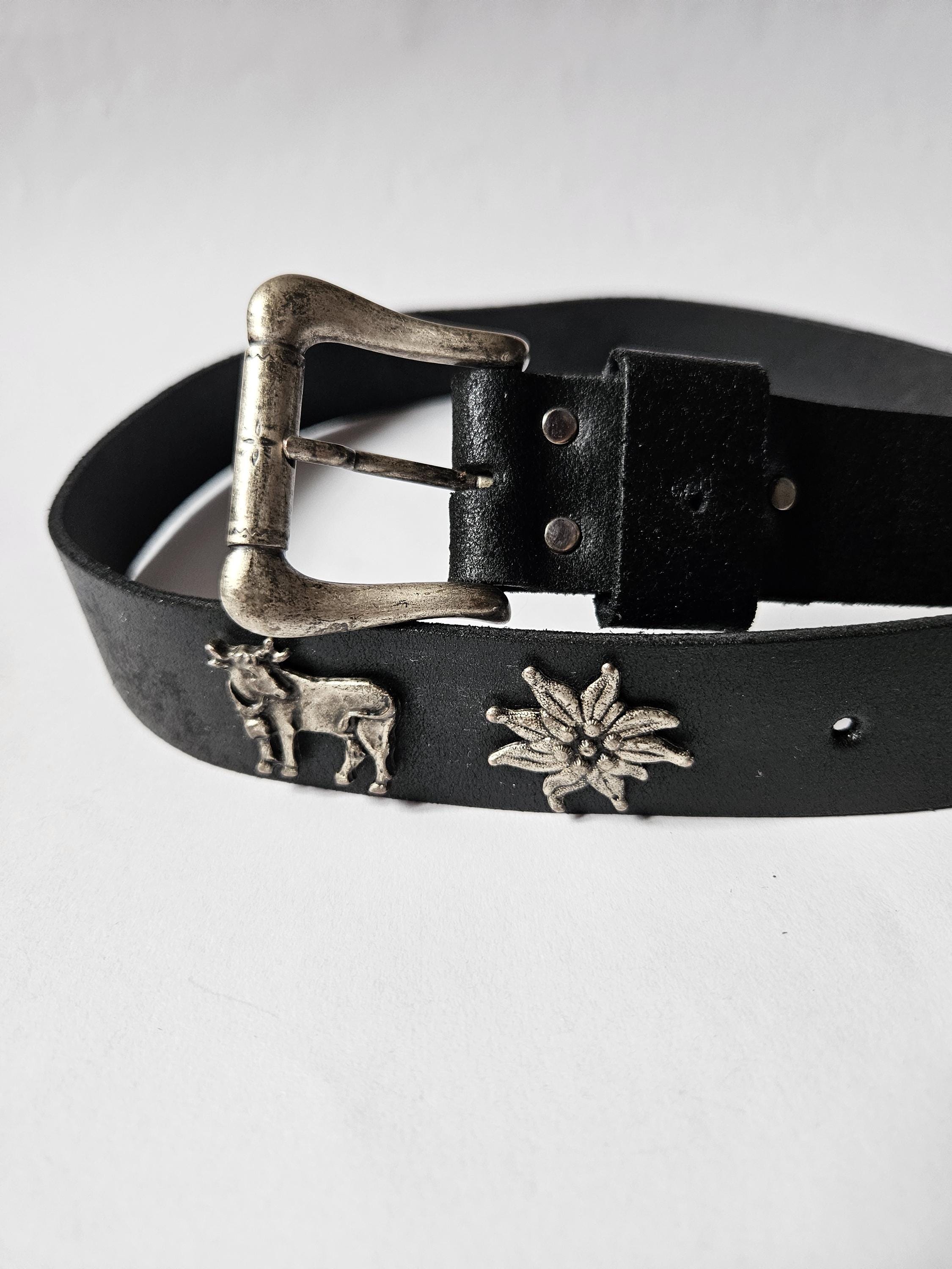Authentic Etro black belt 95 cm Leather belt Etro Black size 95 cm in Leather - 32191501 main image 3