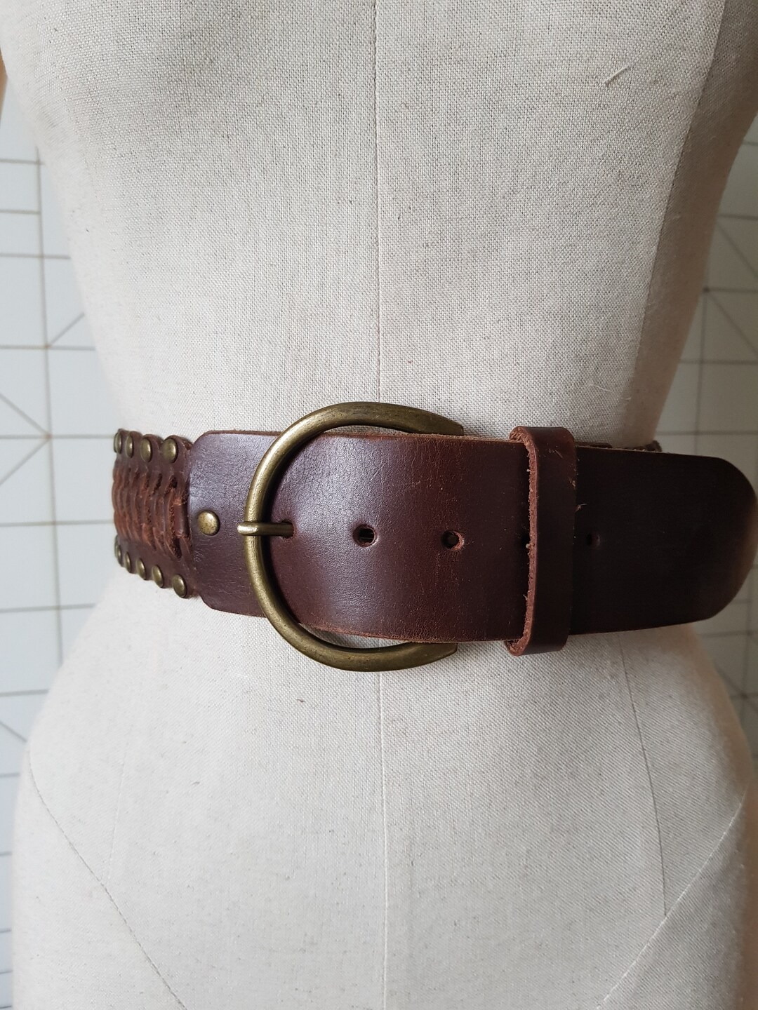 Ceinture Pepe Jeans vintage, ceinture pour femme, ceinture en cuir