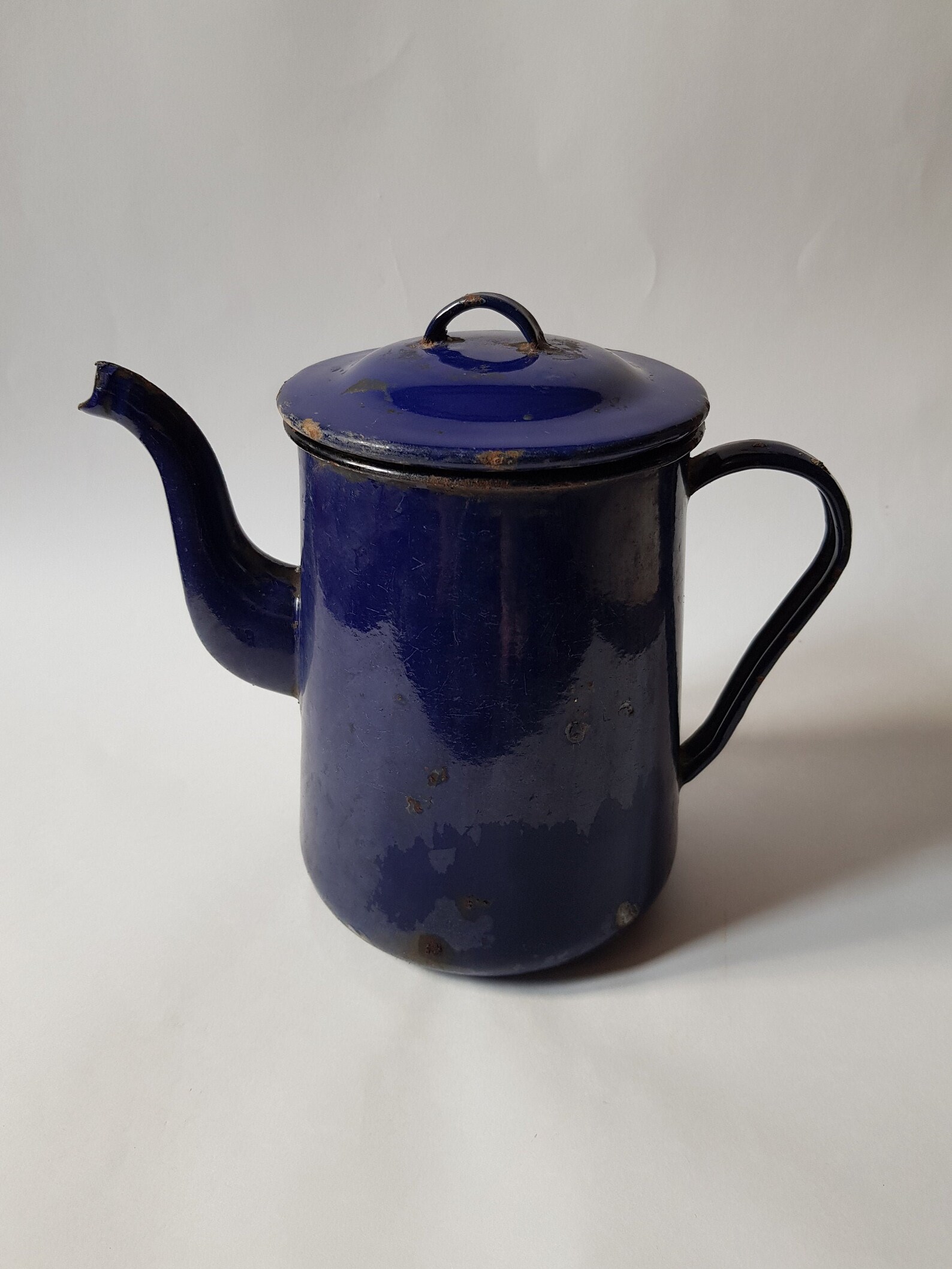 Enamel Kettle / Old Style Kettle / Soviet Vintage Enamel Etsy