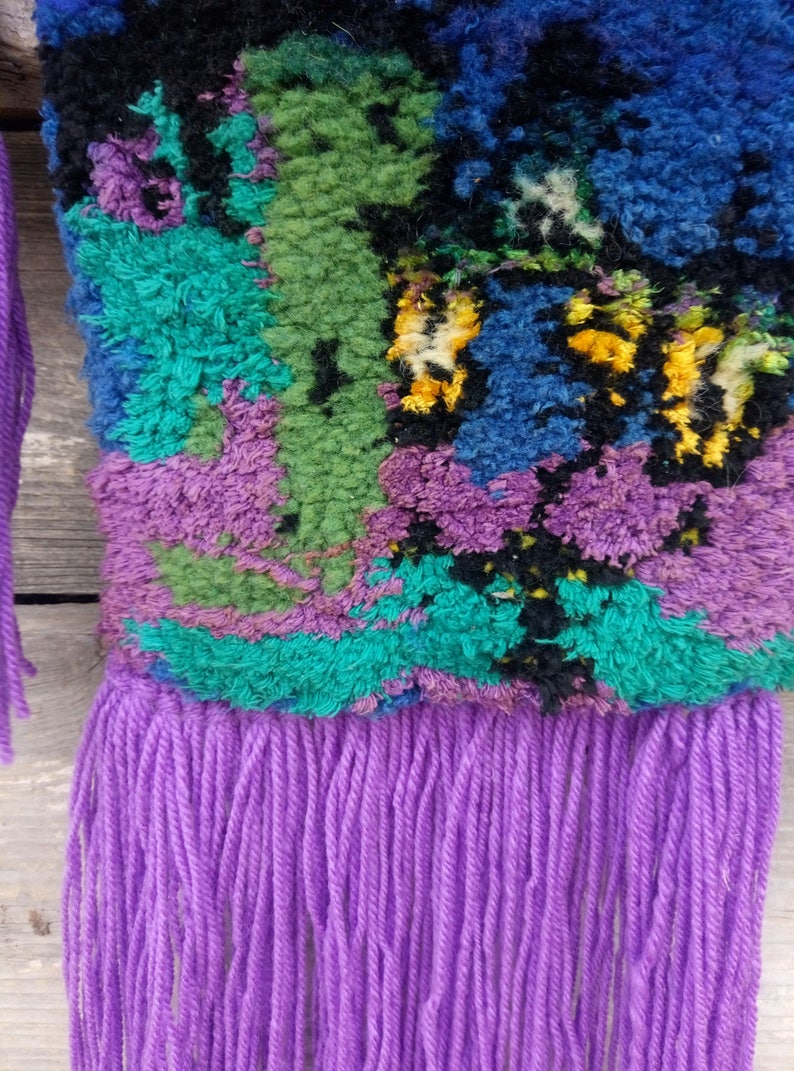 Tapestry handmade. Colorful tapestry. Patterned tapestry of Etsy