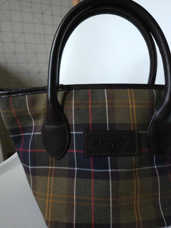 Traditional Barbour Tartan Tote Bag Barbour Vintage Classic Tartan Handbag Barbour Small Bag Woman Tartan Tote Bag Classic Tartan Gift Etsy Canada