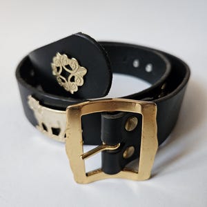 Black Belt Gold Detail - Etsy display picture 1