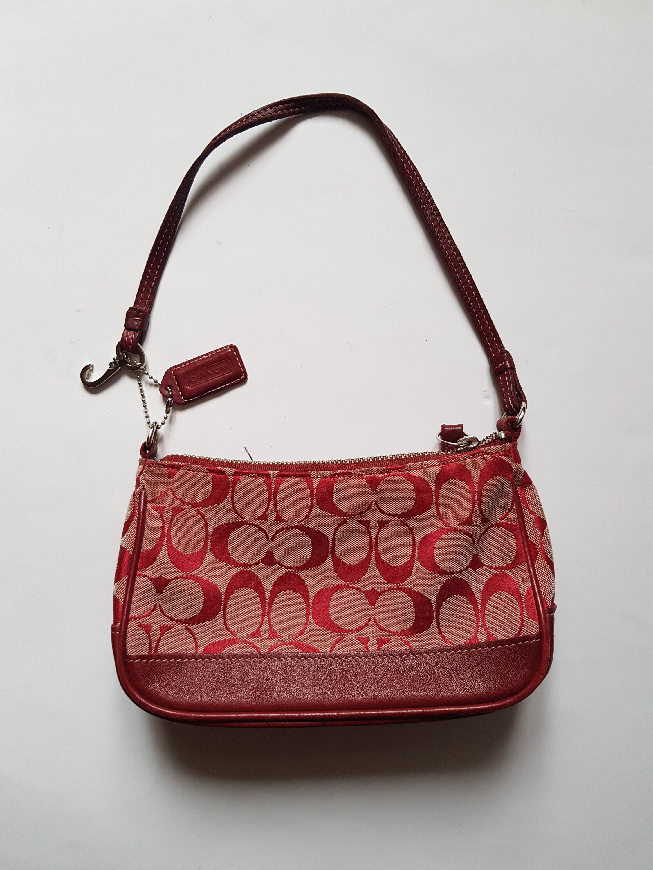Vintage Coach Purse Hand Bag, Mini Coach Bag, Coach Signature Demi