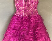 Vintage 80s Prom Dress by Alyce Designs NWT SZ 4