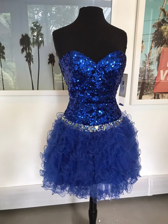 etsy 80s prom dress