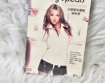 Super Rare Chinese Edition - Sealed DvD BRITNEY SPEARS - Britney Spears: Live And More! - DVD