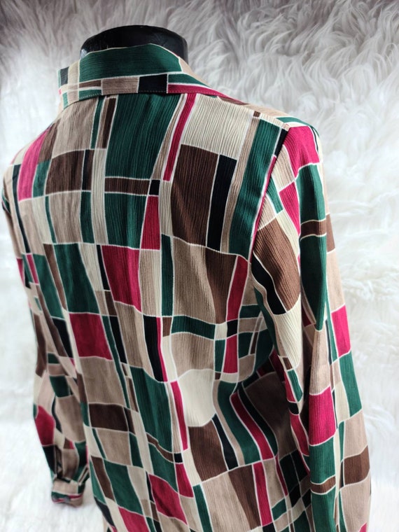 Vintage Allison Daley Blouse/Shirt/Top Long Sleev… - image 5