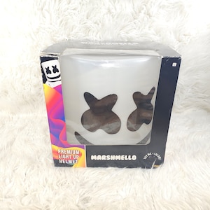 2021 Model Dj Marshmello Light up LED Helmet Mask Premium Helmet