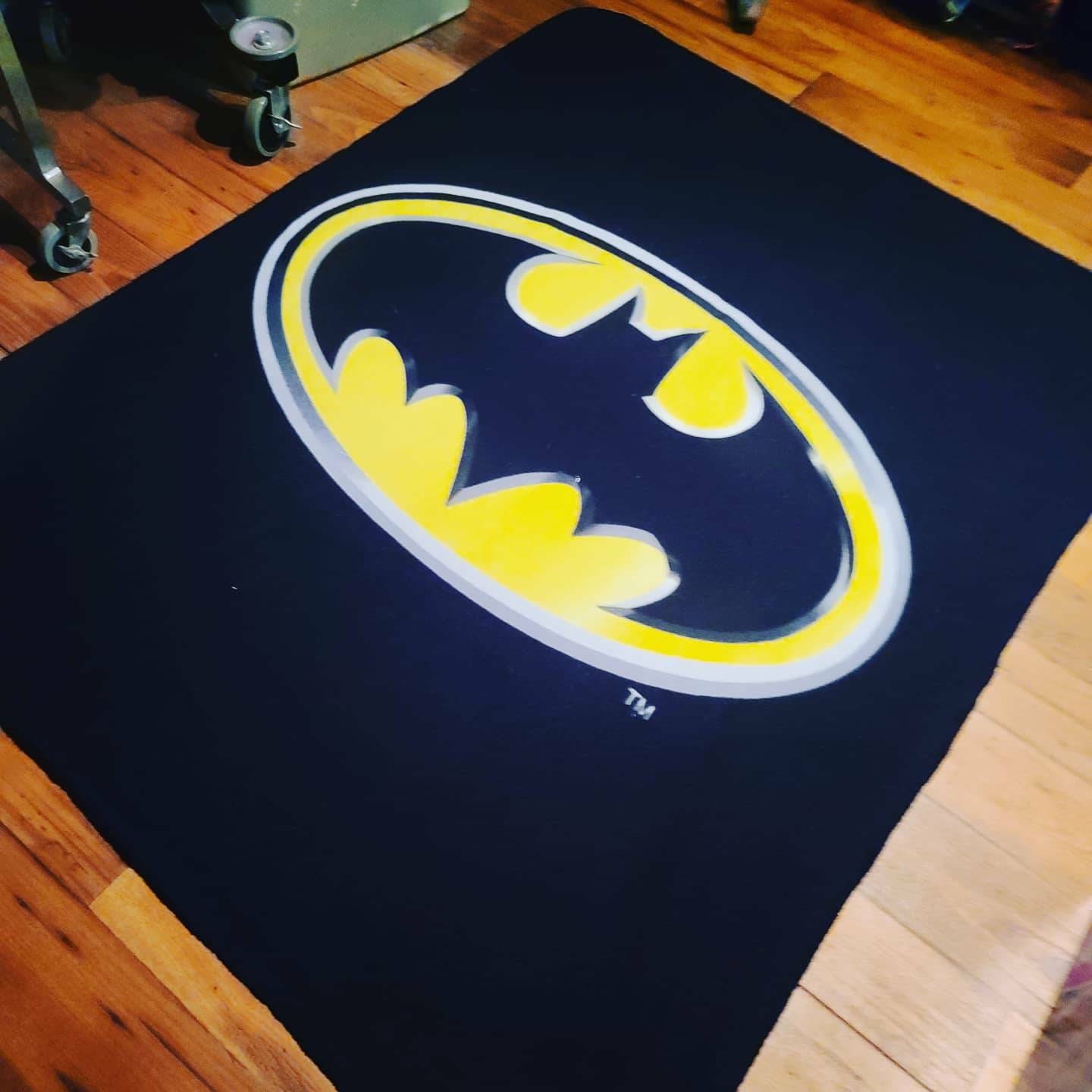 Vintage Batman Super Soft Blanket 45x60in, Vintage Batman and Robin