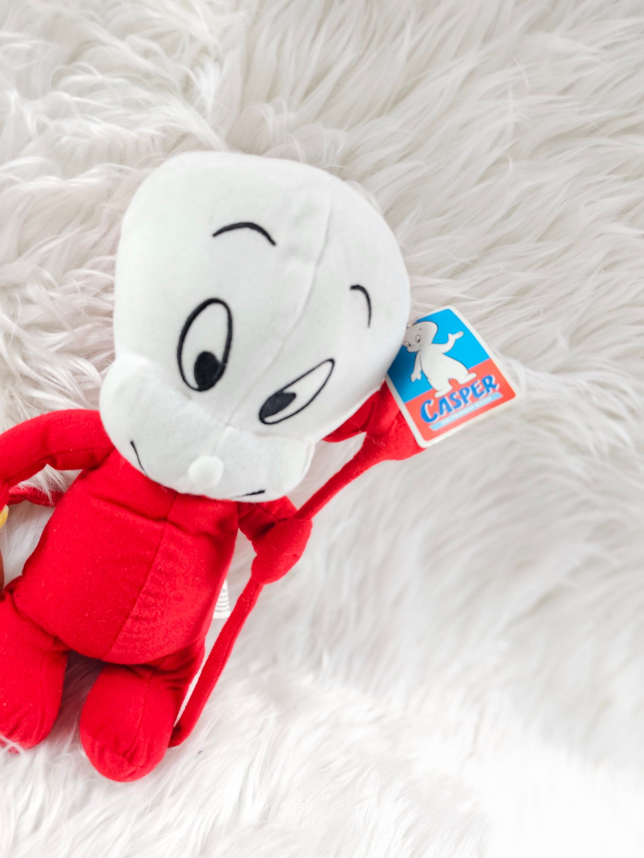 NWT 2004 Casper Friendly Ghost Devil Halloween Costume Pumpkin Plush 14 Etsy UK