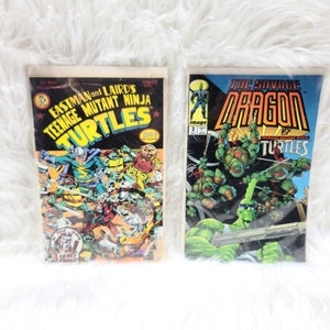 Vintage Eastman and Laird&#39;s Teenage Mutant Ninja Turtles #15 and The Savage Dragon #2
