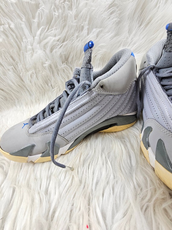 Air jordan 14 store retro wolf grey