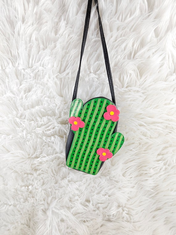 Super Cool and funky Cactus Novelty Crossbody bag… - image 1