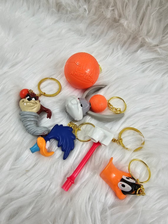 6 Combo Looney Tunes Space Jam Keychains Set of 6 … Gem