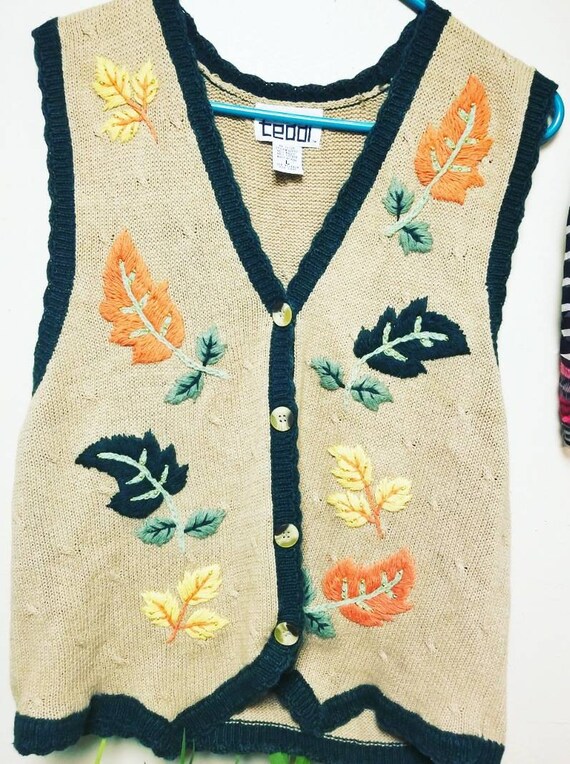 thanksgiving sweater vest