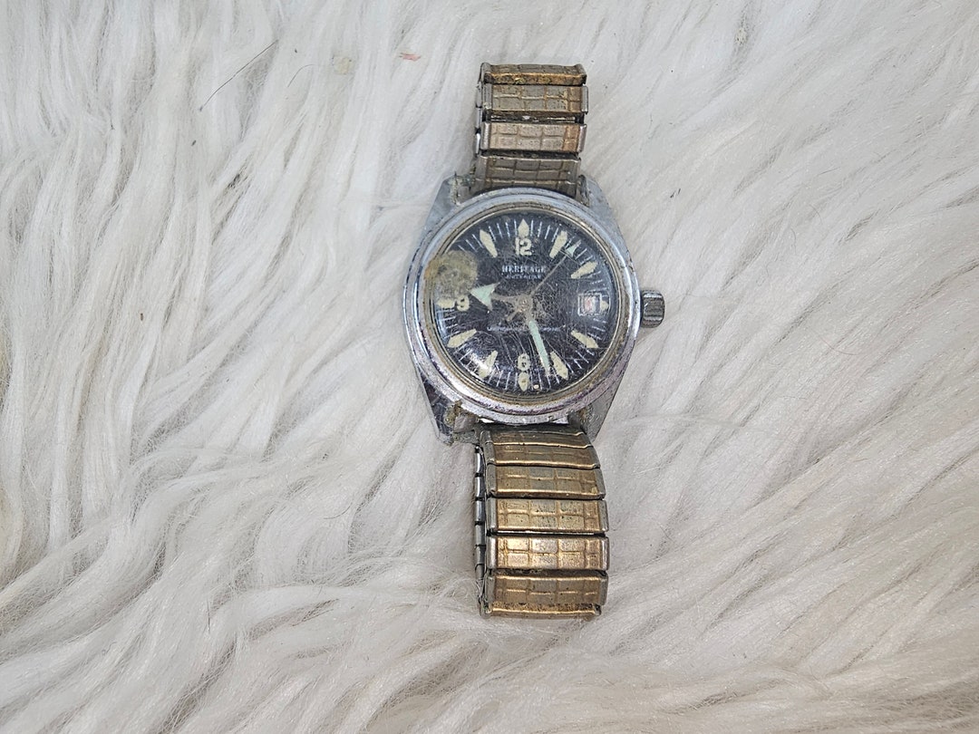 Montre Heritage Mécanique à Remontage Manuel - Vintage, Suisse, Fonctionne