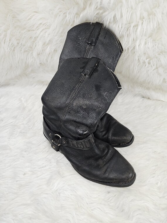 Harley-davidson Men's Rambert Black Leather Motorcycle Boots