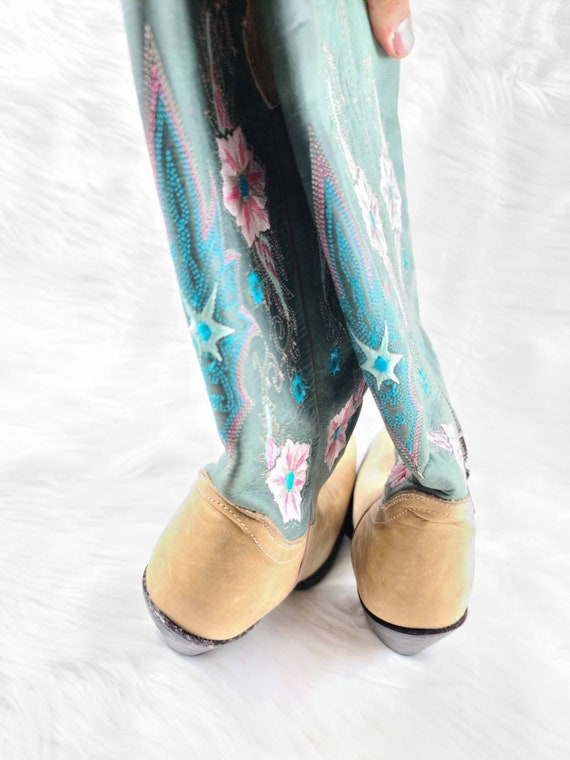 ブーツその他 SONORA BOOTS (SAN35BLBJEAEE06W LIGHTBLUE) Sonora Denim Santa Fe Boots | italist